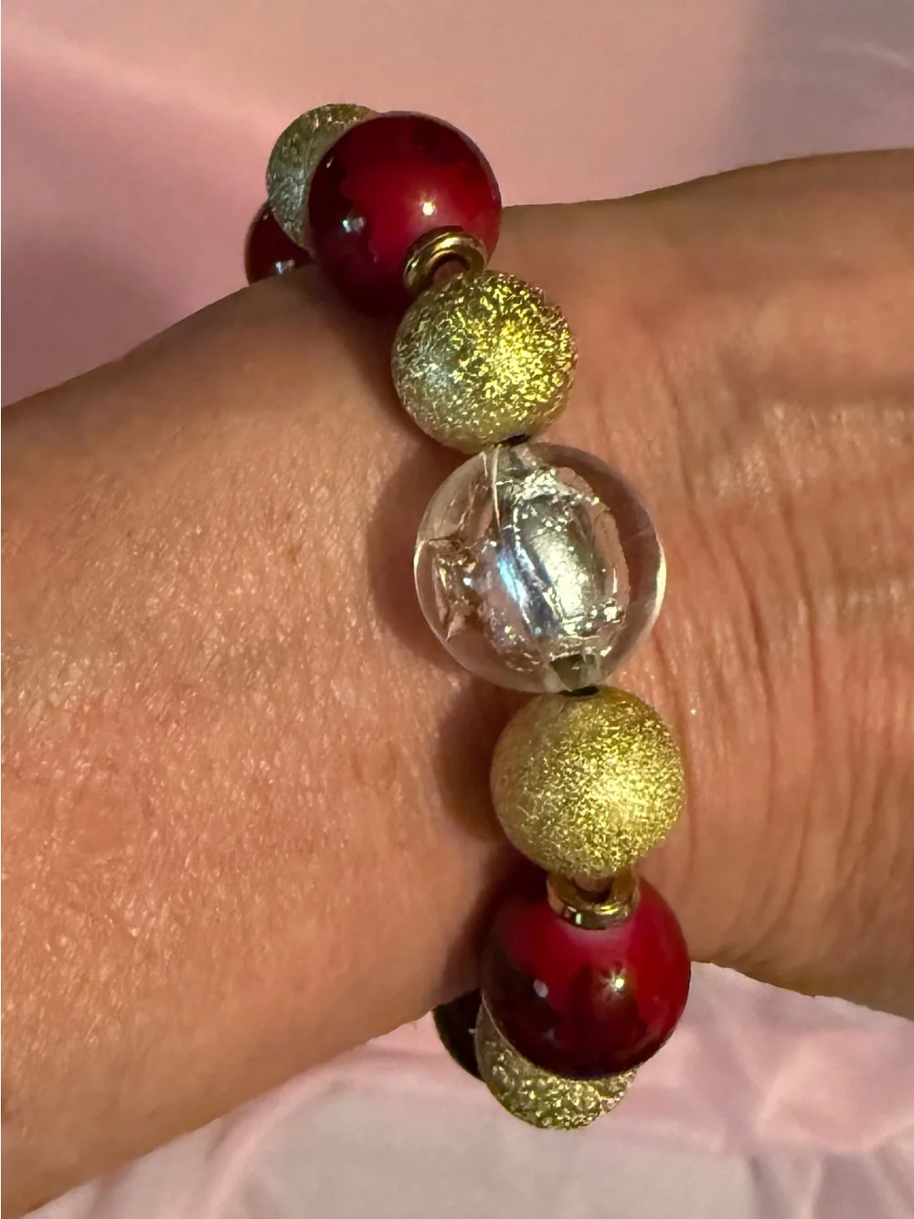 Maroon Gold Aggies Gameday Beaded Necklace Set
